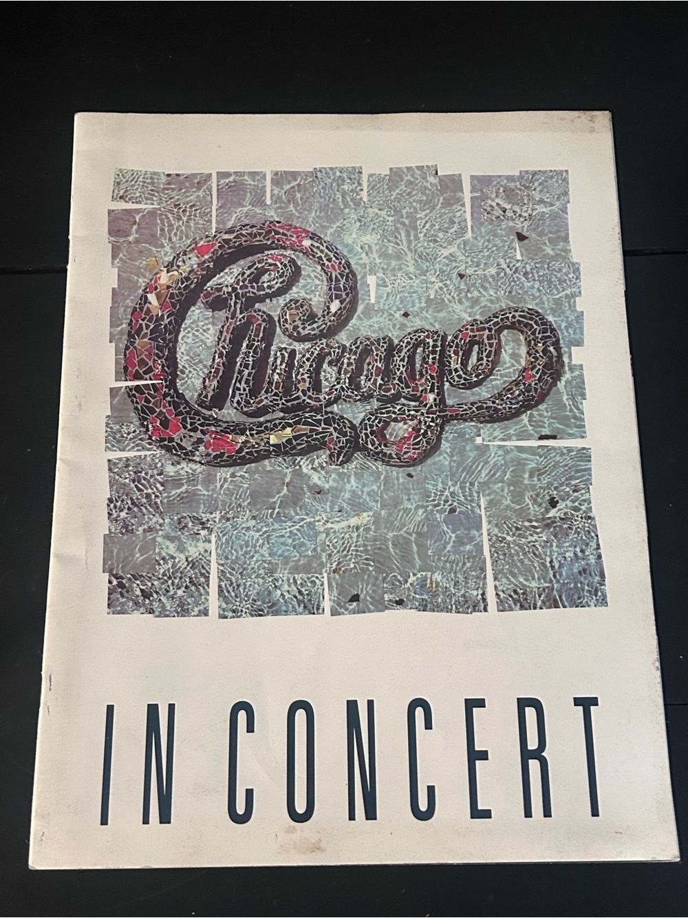 Chicago In Concert Tour Program 1984 1985 Chicago 17 Rock Music Memorabilia